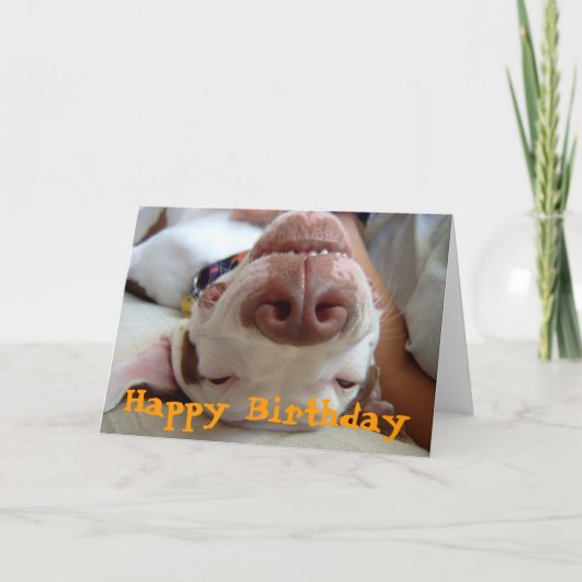 Happy Birthday Karte (Vorderseite)