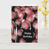 Happy Birthday Karte (Gelbe Blume)