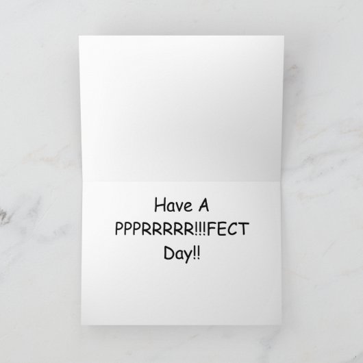 Happy Birthday Karte (Innenseite)