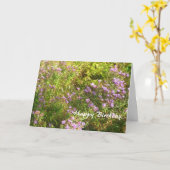 Happy Birthday Karte (Gelbe Blume)