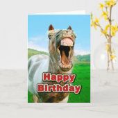 Happy Birthday Karte (Gelbe Blume)