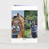 Happy Birthday Karte (Rückseite)