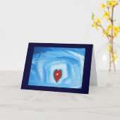 HAPPY BIRTHDAY KARTE (Gelbe Blume)