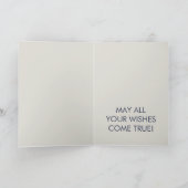 Happy Birthday Karte (Innenseite)