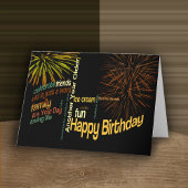 Happy Birthday Karte