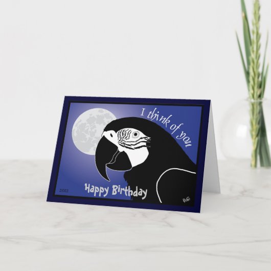 Happy Birthday Karte (Vorderseite)