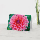 Happy Birthday Karte (Vorderseite)