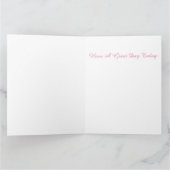 Happy Birthday Karte (Innenseite)