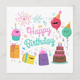 Happy Birthday Karte