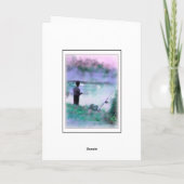 Happy Birthday Karte (Rückseite)