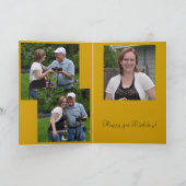 Happy Birthday Karte (Innenseite)