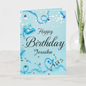 HAPPY Birthday Karte (Vorderseite)