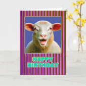 Happy Birthday Karte (Gelbe Blume)