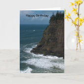 Happy Birthday Karte (Gelbe Blume)