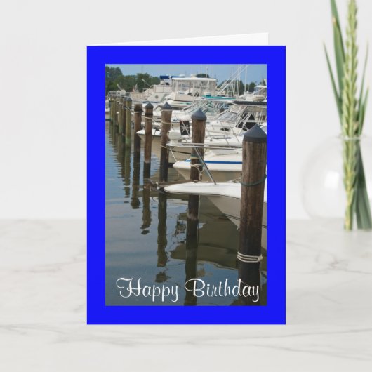 Happy Birthday Karte (Vorderseite)