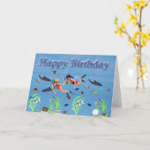 Happy Birthday Karte (Gelbe Blume)