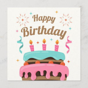 Happy Birthday Karte