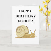 HAPPY BIRTHDAY KARTE (Gelbe Blume)