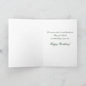 Happy Birthday Karte (Innenseite)