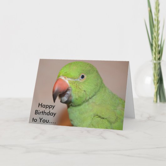 Happy Birthday! Karte (Vorderseite)