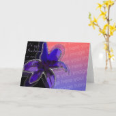 Happy Birthday Karte (Gelbe Blume)