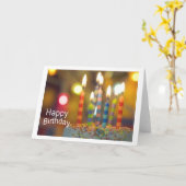 Happy Birthday Karte (Gelbe Blume)