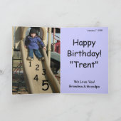 Happy Birthday Karte (Innenseite)