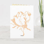 Happy Birthday Karte (Rückseite)