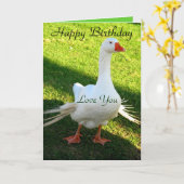 Happy Birthday_ Karte (Gelbe Blume)