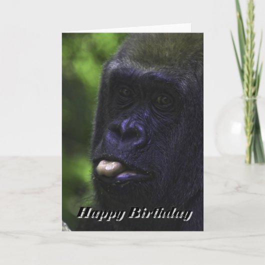 Happy Birthday Karte (Vorderseite)