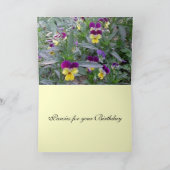 Happy Birthday Karte (Innenseite)