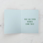 Happy Birthday Karte (Innenseite)