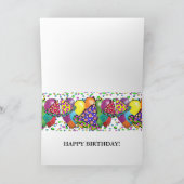 HAPPY BIRTHDAY KARTE (Innenseite)
