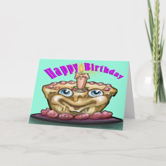 Happy Birthday Karte (Vorderseite)