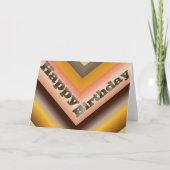 Happy Birthday Karte (Vorderseite)