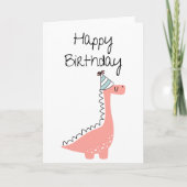 Happy Birthday Karte (Vorderseite)