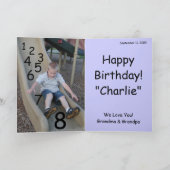 Happy Birthday Karte (Innenseite)