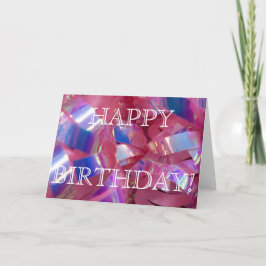 HAPPY BIRTHDAY-Karte Karte