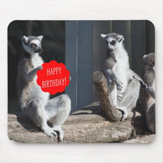 Happy Birthday Katta Mousepad (Vorne)