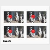 Happy Birthday Katta Rechteckiger Aufkleber (Blatt)