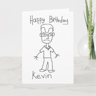 Happy Birthday Kevin Card Karte