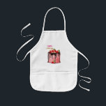 Happy Birthday Kids' Apron Kinderschürze<br><div class="desc">Happy Birthday Strawberry Cake Apron</div>