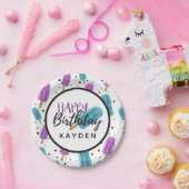 Happy Birthday Kid's Summer Ice Pop Party Cake Pappteller (Party)