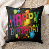 Happy Birthday Kissen (Decke)