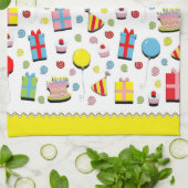 Happy Birthday Kitchen Handtuch (Gefaltet)