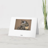 Happy Birthday Kitty Card Karte (Rückseite)