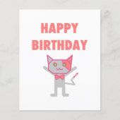 Happy Birthday Kitty Flyer (Vorne)