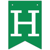 Happy Birthday Kleeblatts Dog Wimpelkette (Zweite Fahne)