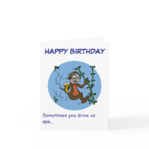 Happy Birthday kleine Affe