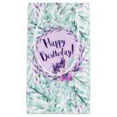 Happy Birthday Kleine Geschenktüte (Vorderseite)